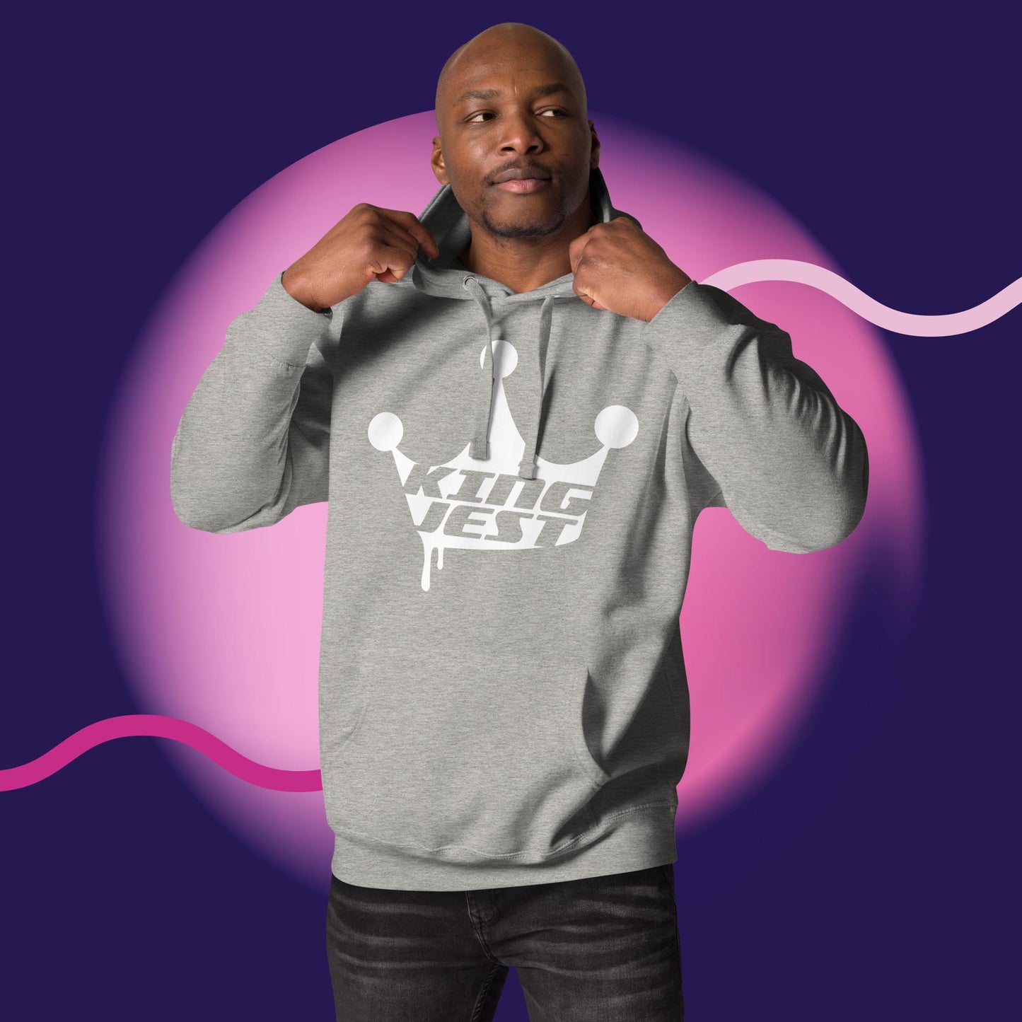 Hoodie [Unisex] (Logo White)