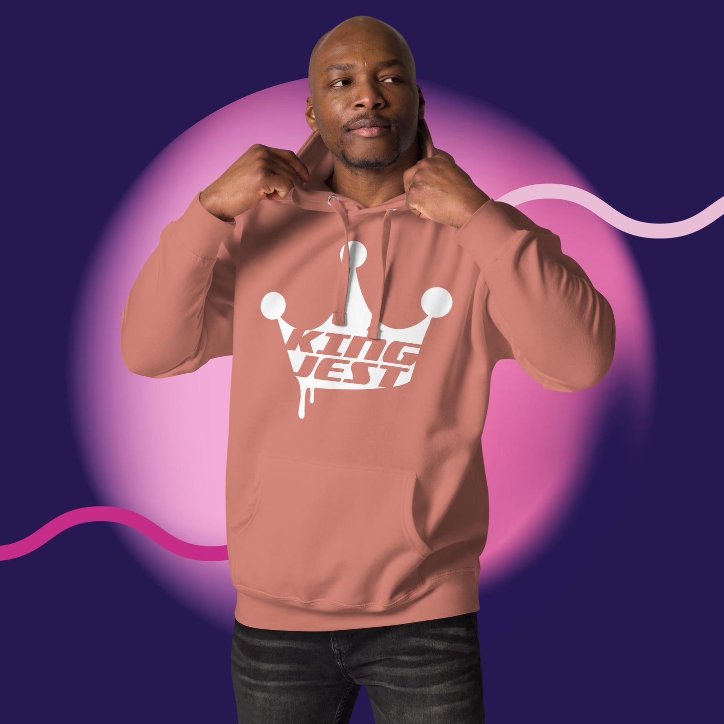 Hoodie [Unisex] (Logo White)