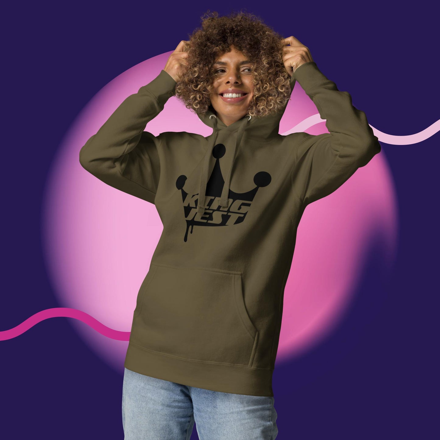 Hoodie [Unisex] (Logo Black)