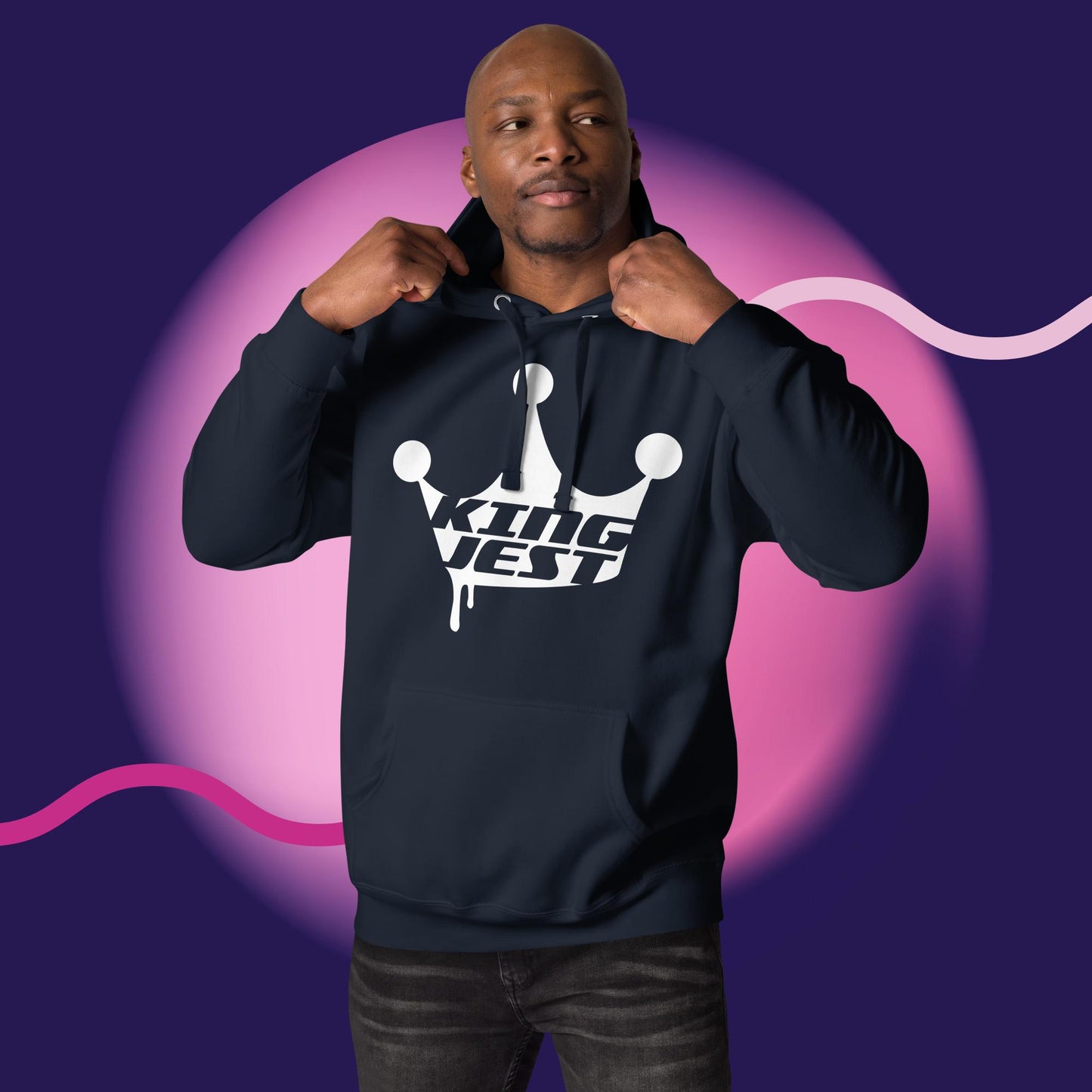 Hoodie [Unisex] (Logo White)