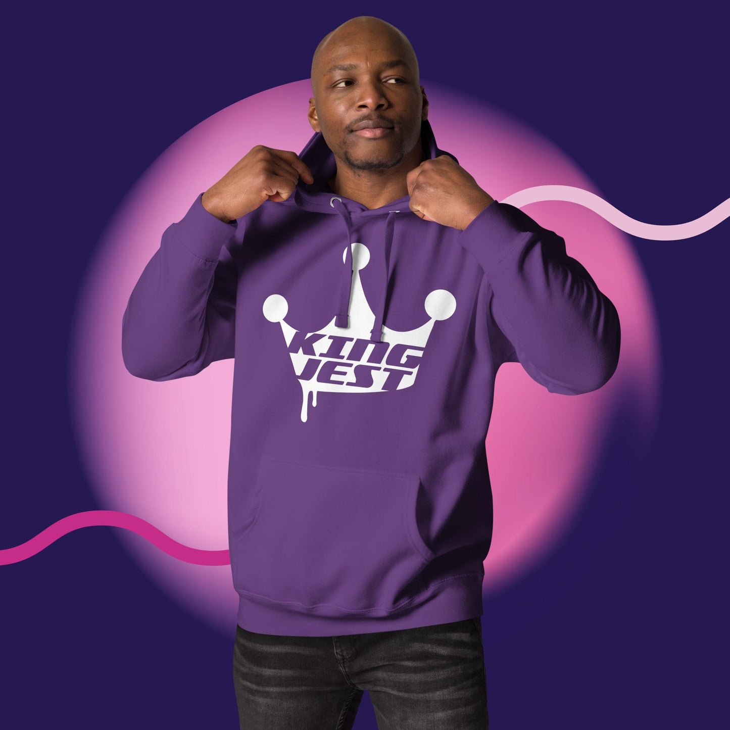 Hoodie [Unisex] (Logo White)