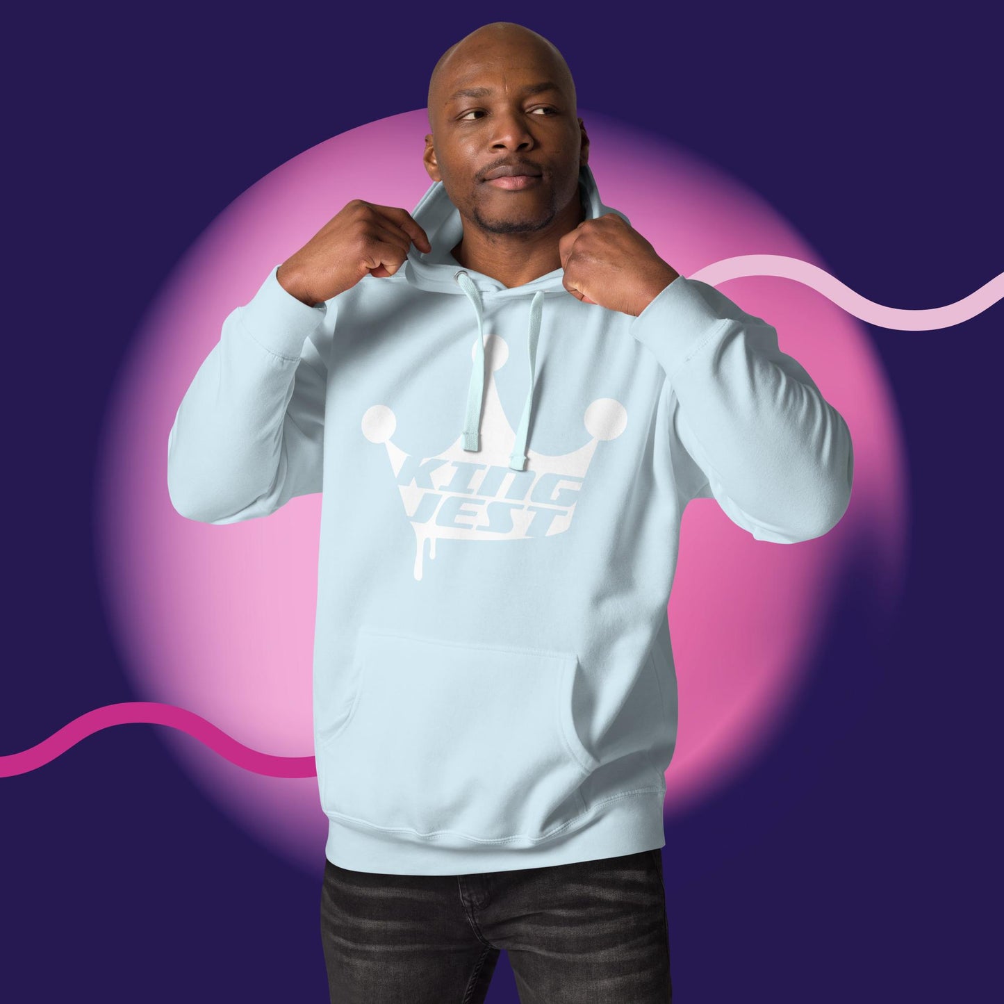 Hoodie [Unisex] (Logo White)