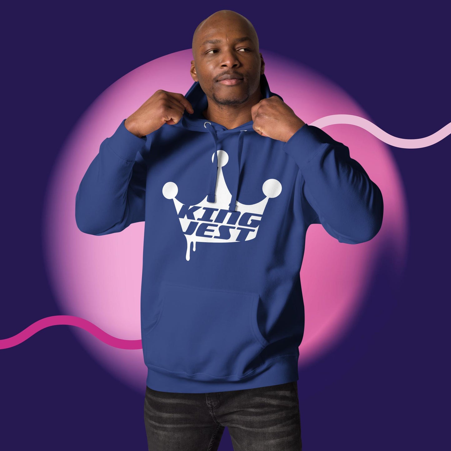 Hoodie [Unisex] (Logo White)