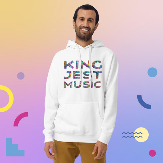 Hoodie [Unisex] ("King Jest Music" Melting Colors)