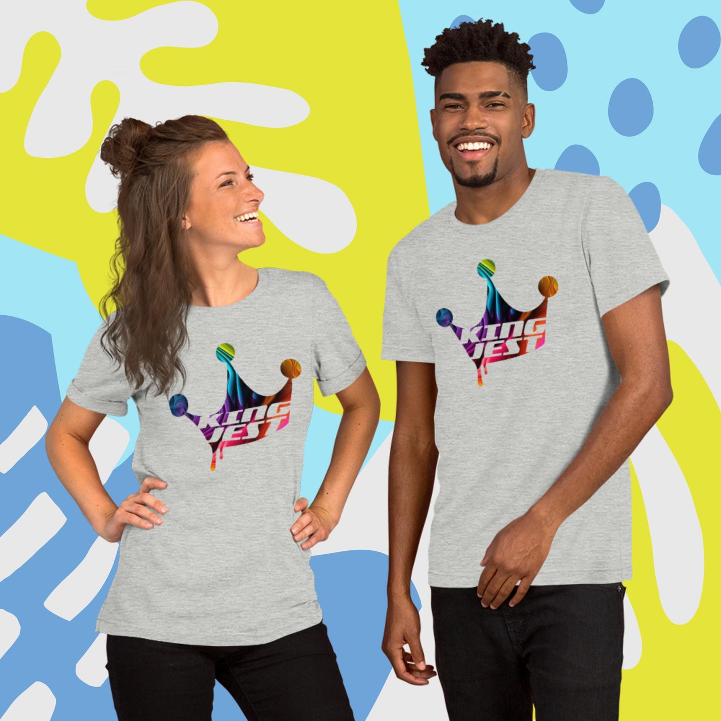 T-Shirt [Unisex] (Logo Colorful 3)